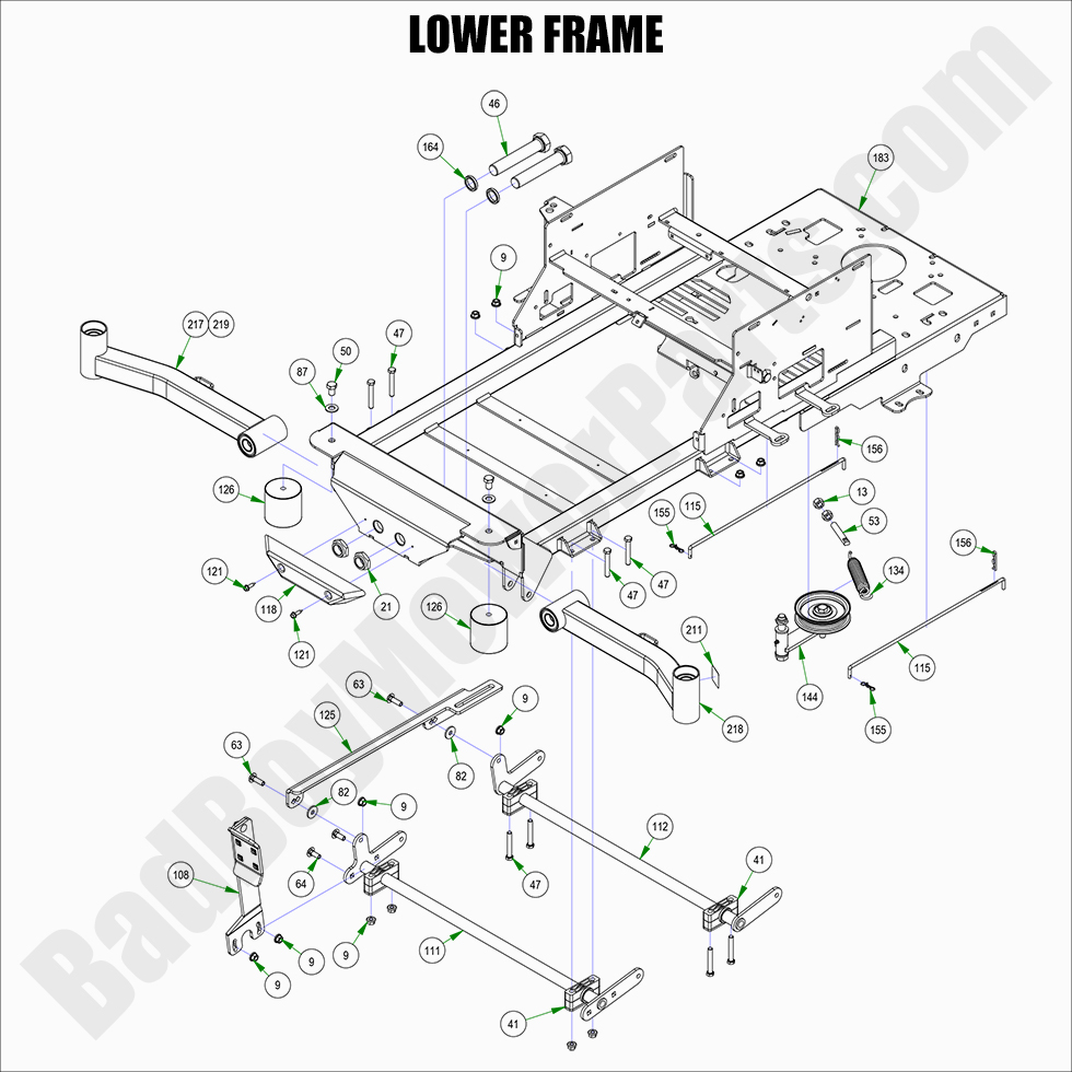 2022 ZT Elite - Lower Frame